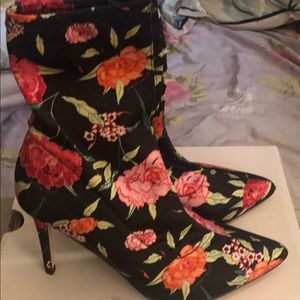 Aldo Floral booties